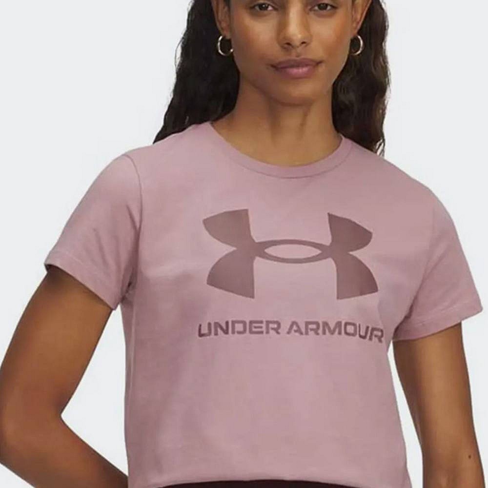 Under Armour Γυναικείο Αθλητικό T-shirt Fast Drying Λευκό 1356305-111