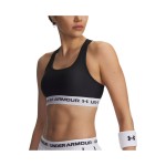 Under Armour Crossback Mid Bra Γυναικείο Μπουστάκι Φούξια με Επένδυση 1361034-659 Under Armour Crossback Mid Bra Γυναικείο Μπουστάκι Φούξια με Επένδυση 1361034-659