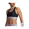 Under Armour Crossback Mid Bra Γυναικείο Μπουστάκι Φούξια με Επένδυση 1361034-659