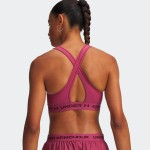 Under Armour Crossback Mid Bra Γυναικείο Μπουστάκι Φούξια με Επένδυση 1361034-659 Under Armour Crossback Mid Bra Γυναικείο Μπουστάκι Φούξια με Επένδυση 1361034-659