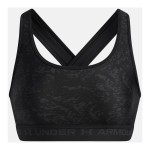 Under Armour Crossback Mid Print Γυναικείο Μπουστάκι Μωβ 1361042-659 Under Armour Crossback Mid Print Γυναικείο Μπουστάκι Μωβ 1361042-659