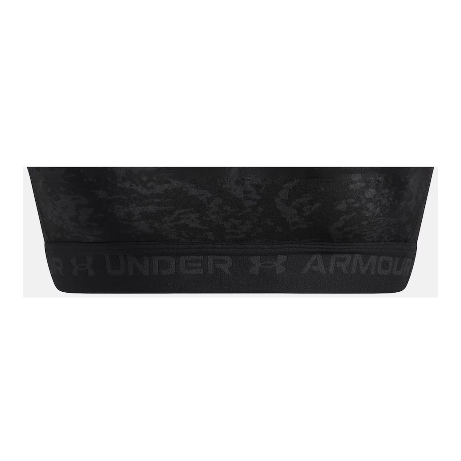 Under Armour Crossback Mid Print Γυναικείο Μπουστάκι Μωβ 1361042-659