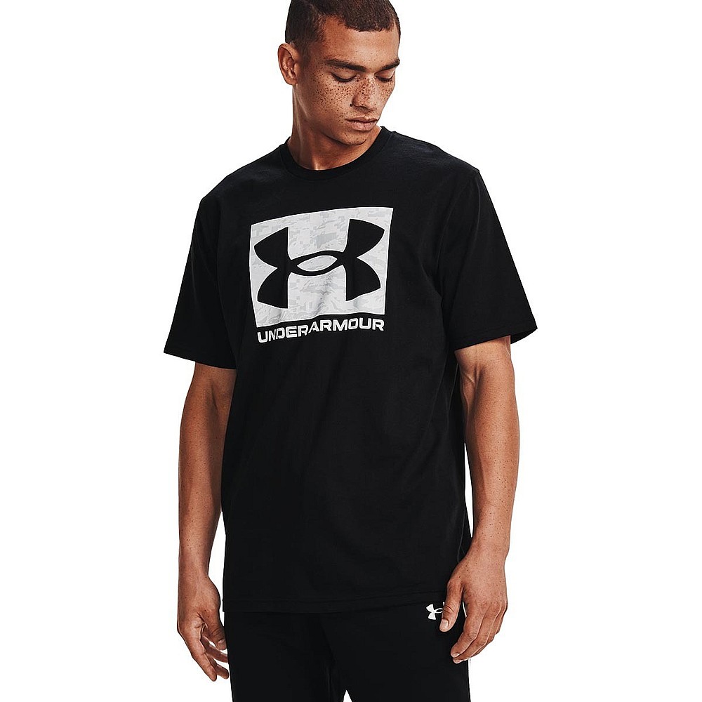 Under Armour ABC Camo Boxed Αθλητικό T-shirt Μαύρο 1361673-001