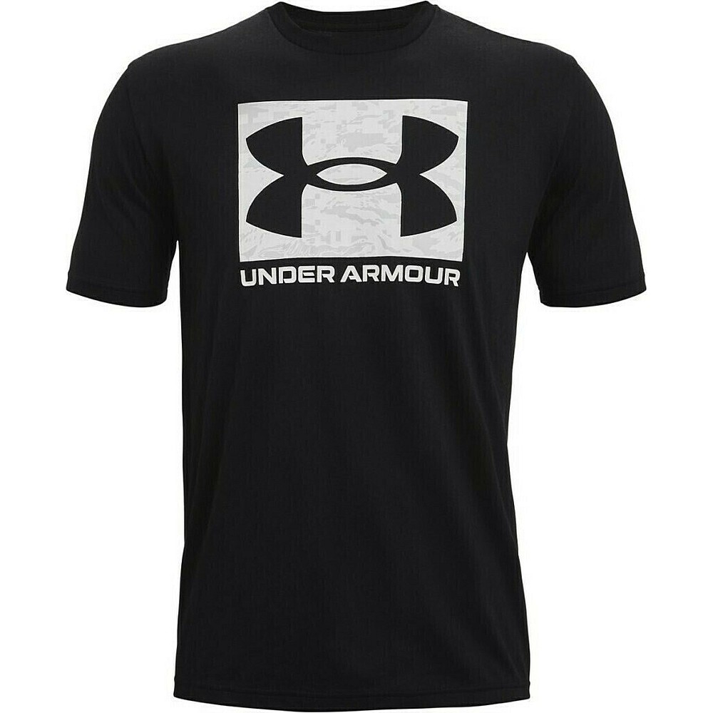 Under Armour ABC Camo Boxed Αθλητικό T-shirt Μαύρο 1361673-001