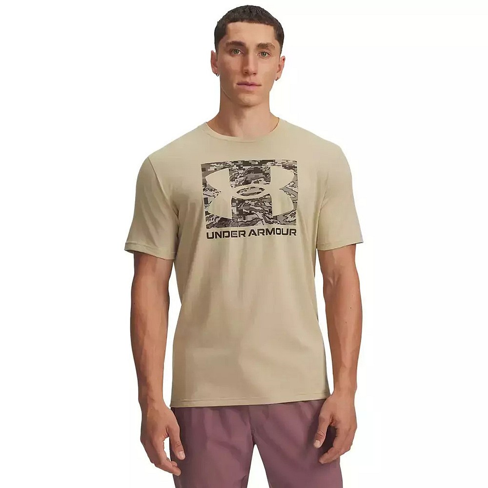 Under Armour ABC Camo Boxed Αθλητικό T-shirt Μαύρο 1361673-001