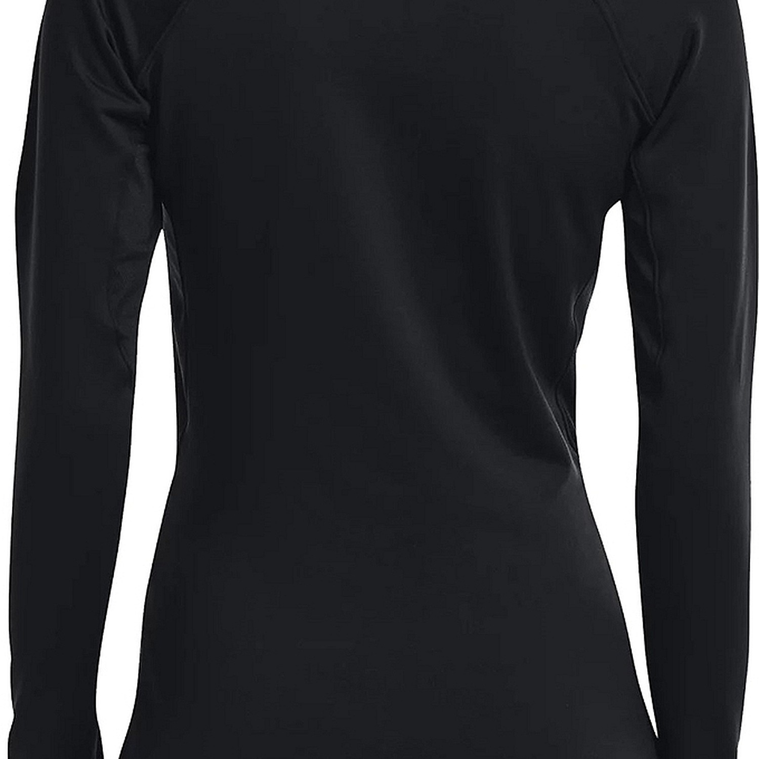 Under Armour Coldgear Authentics Crew Γυναικεία Μπλούζα Μακρυμάνικη Μαύρη 1368701-001