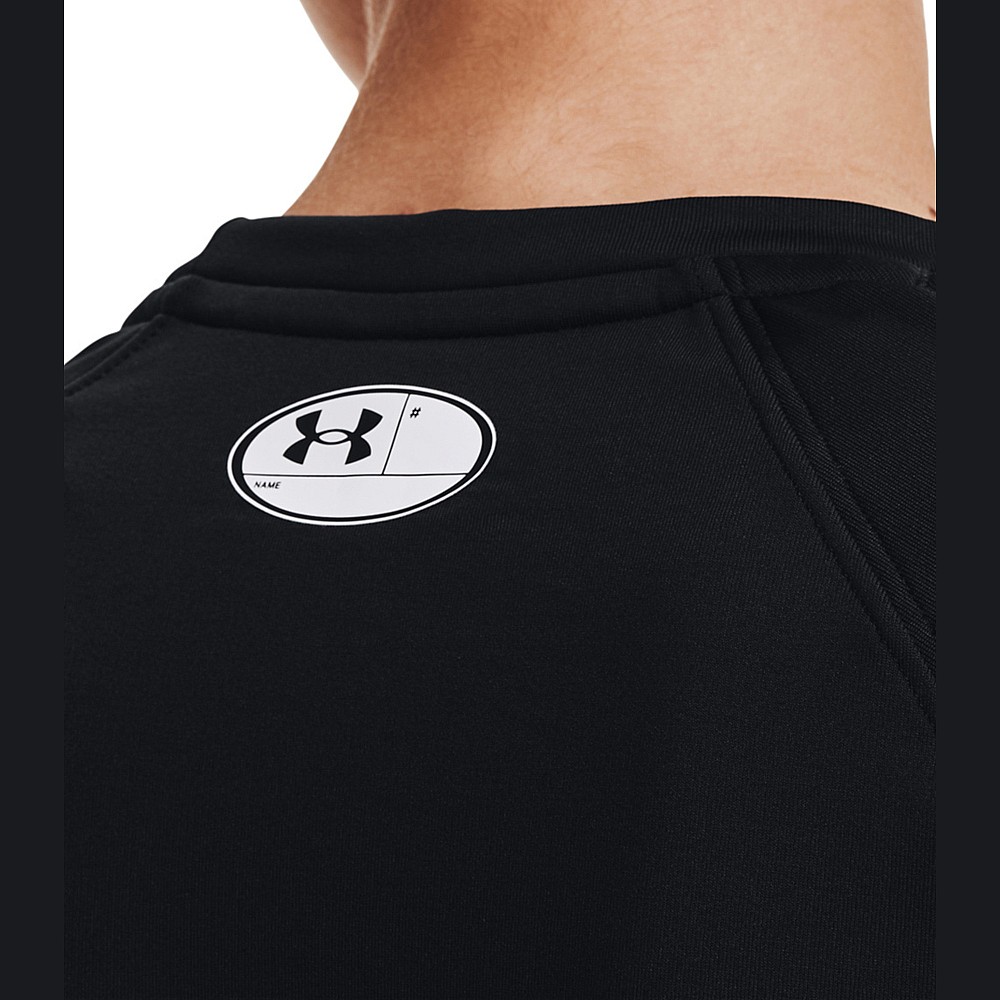 Under Armour Coldgear Authentics Crew Γυναικεία Μπλούζα Μακρυμάνικη Μαύρη 1368701-001