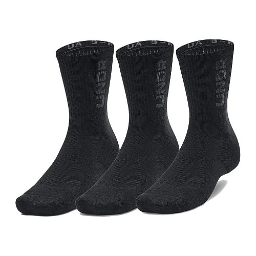Under Armour 1373084-001 Αθλητικές Κάλτσες Πολύχρωμες 3 Ζεύγη