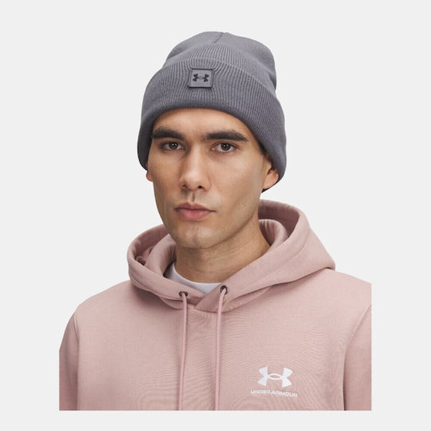 Under Armour Halftime Beanie Ανδρικός Σκούφος Πλεκτός σε Μαύρο χρώμα 1373155-001