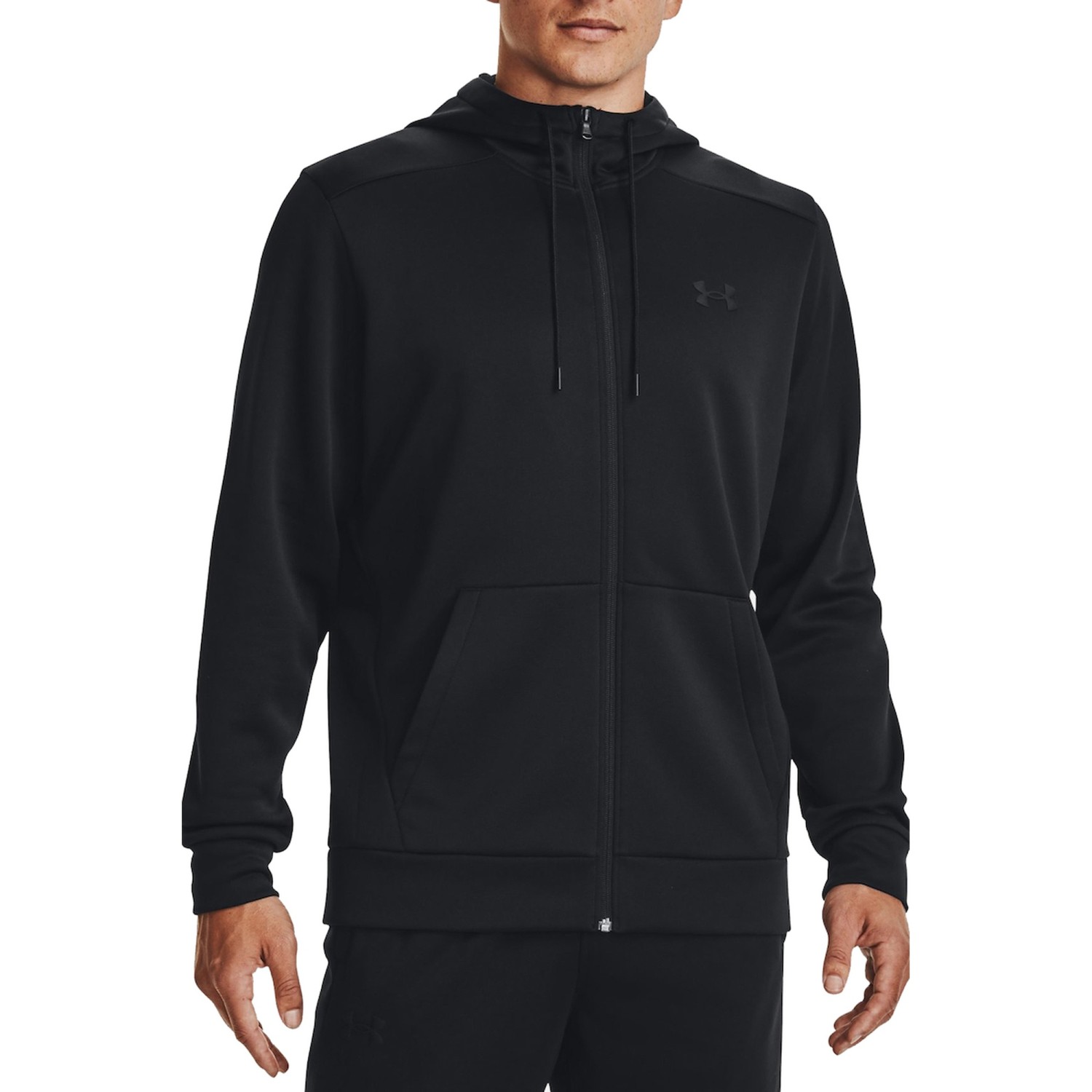 Under Armour Ζακέτα με Κουκούλα Μαύρη 1373357-001