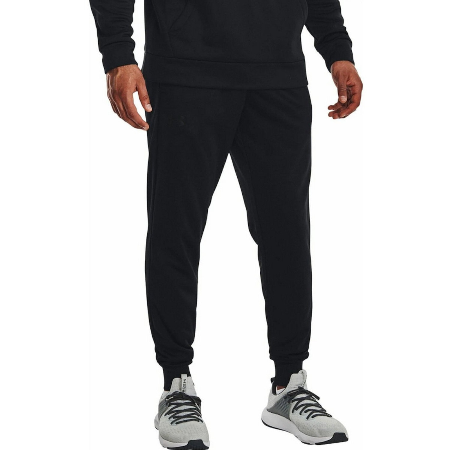Under Armour Παντελόνι Φόρμας Γυαλιστερό με Λάστιχο Μαύρο 1373362-001