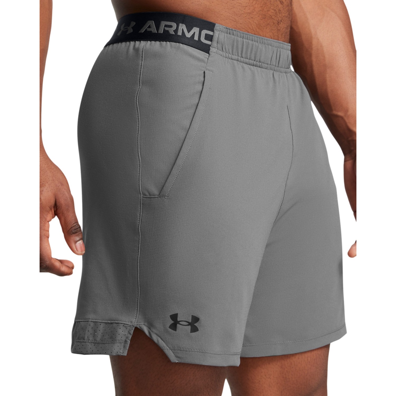 Under Armour Vanish Woven Αθλητική Ανδρική Βερμούδα Γκρι 1373718-027
