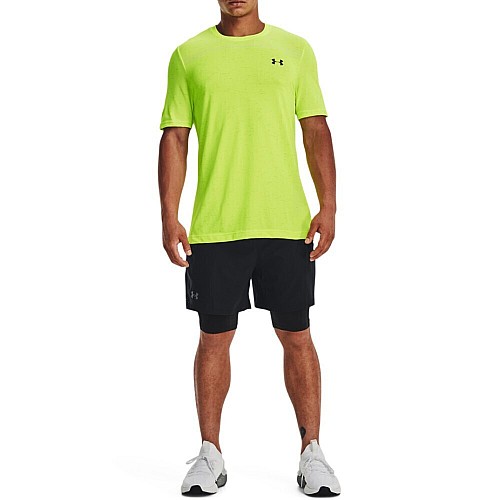 Under Armour Vanish Woven 2in1 Αθλητική Ανδρική Βερμούδα Μαύρη 1373764-002