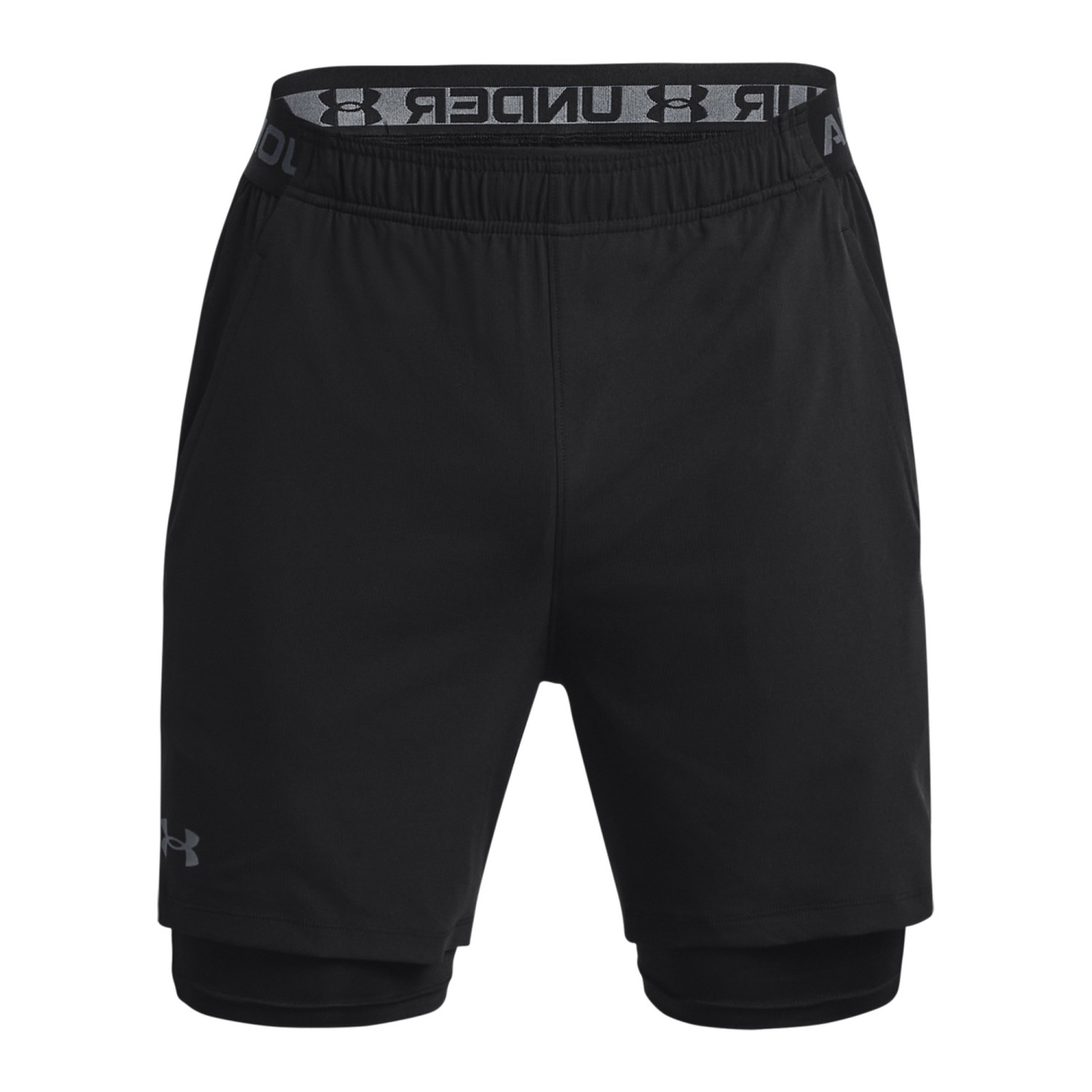 Under Armour Vanish Woven 2in1 Αθλητική Ανδρική Βερμούδα Μαύρη 1373764-002
