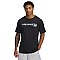 Under Armour Chest T-shirt Μαύρο 1376830-002