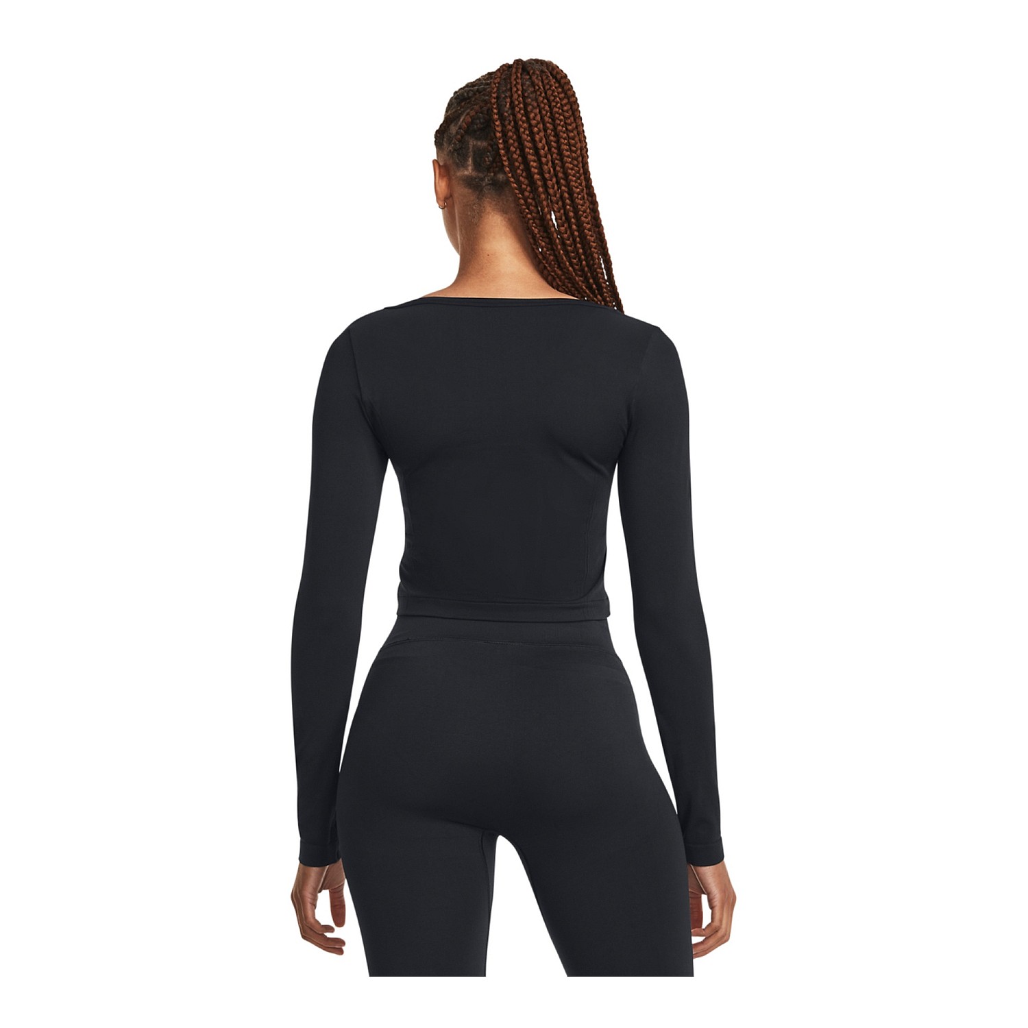 Under Armour Seamless 1379150-001 Γυναικεία Ισοθερμική Μακρυμάνικη Μπλούζα Μαύρη