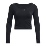 Under Armour Seamless 1379150-001 Γυναικεία Ισοθερμική Μακρυμάνικη Μπλούζα Μαύρη