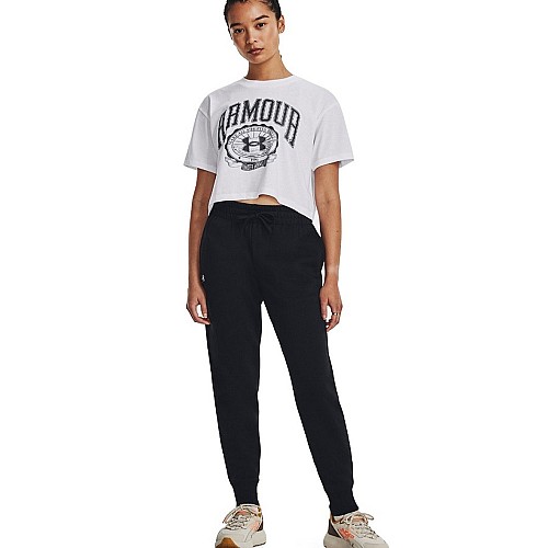 Under Armour Rival Fleece Jogger 1379438-001 Γυναικείο Παντελόνι Μαύρο