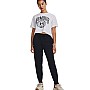 Under Armour Rival Fleece Jogger 1379438-001 Γυναικείο Παντελόνι Μαύρο