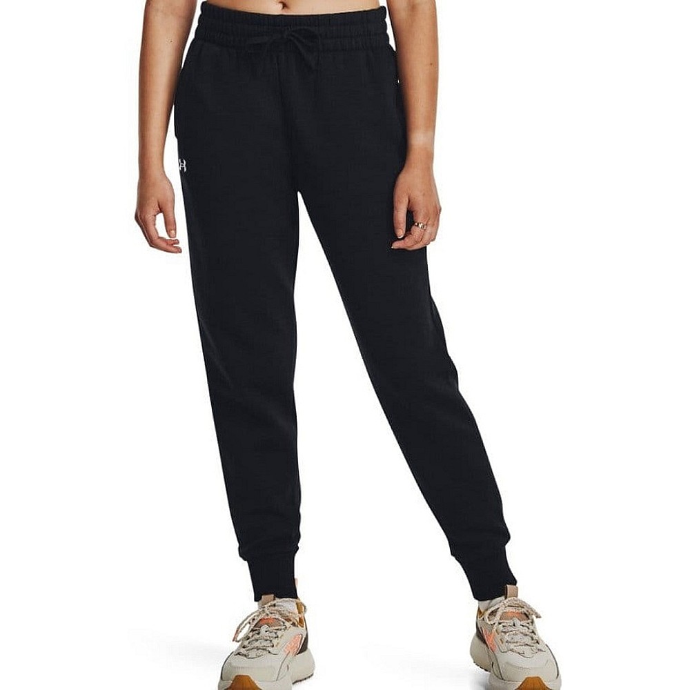 Under Armour Rival Fleece Jogger 1379438-001 Γυναικείο Παντελόνι Μαύρο