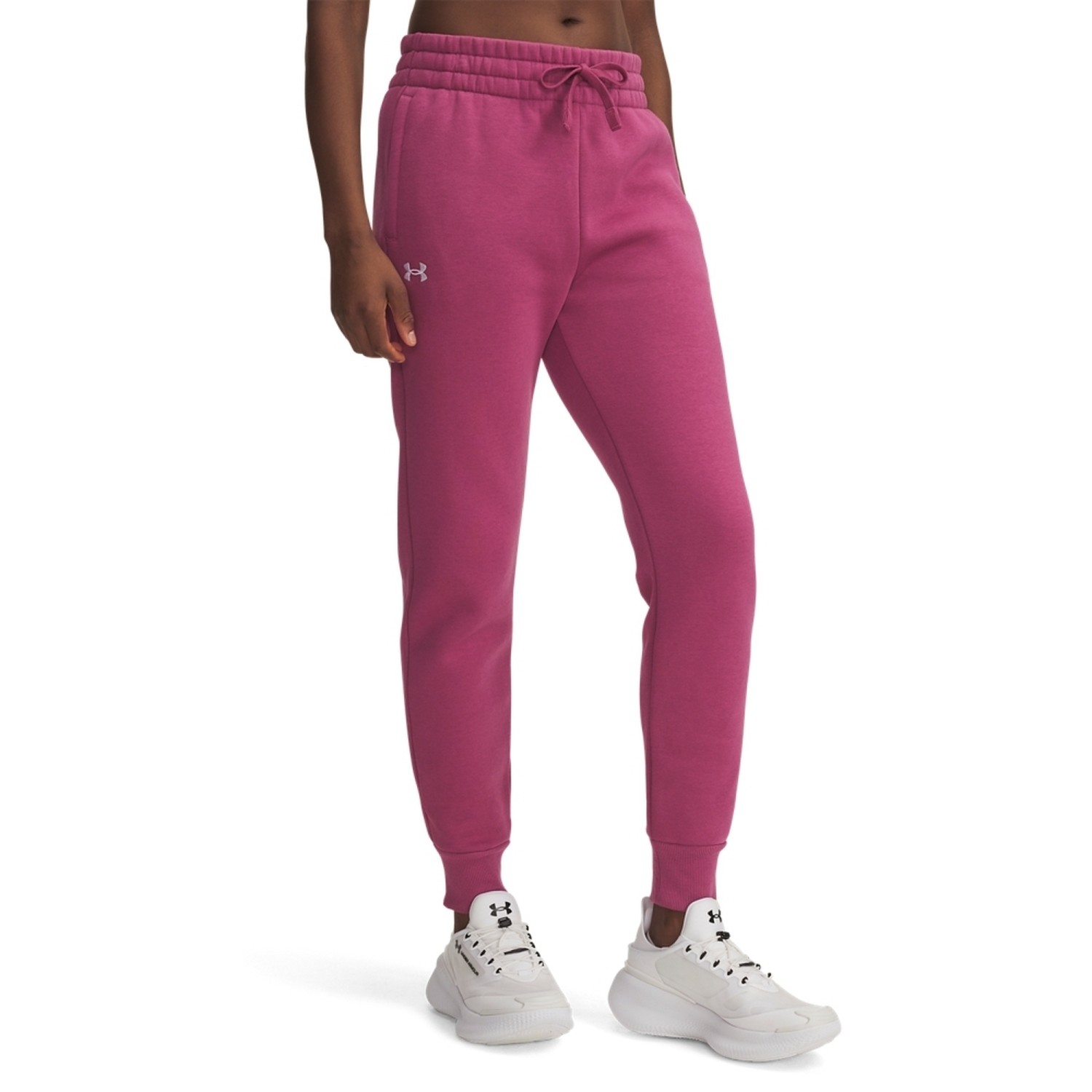 Under Armour Rival Fleece Jogger 1379438-001 Γυναικείο Παντελόνι Μαύρο