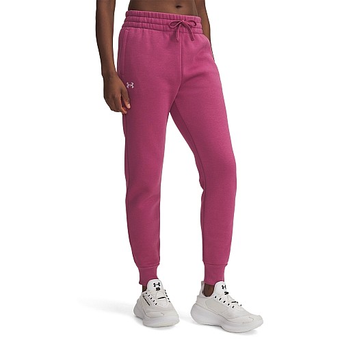 Under Armour Rival Fleece Jogger 1379438-001 Γυναικείο Παντελόνι Μαύρο