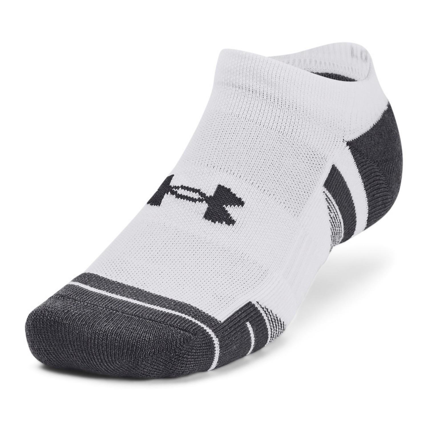 Under Armour Performance Tech 1379503-001 Αθλητικές Κάλτσες Μαύρες 3 Ζεύγη