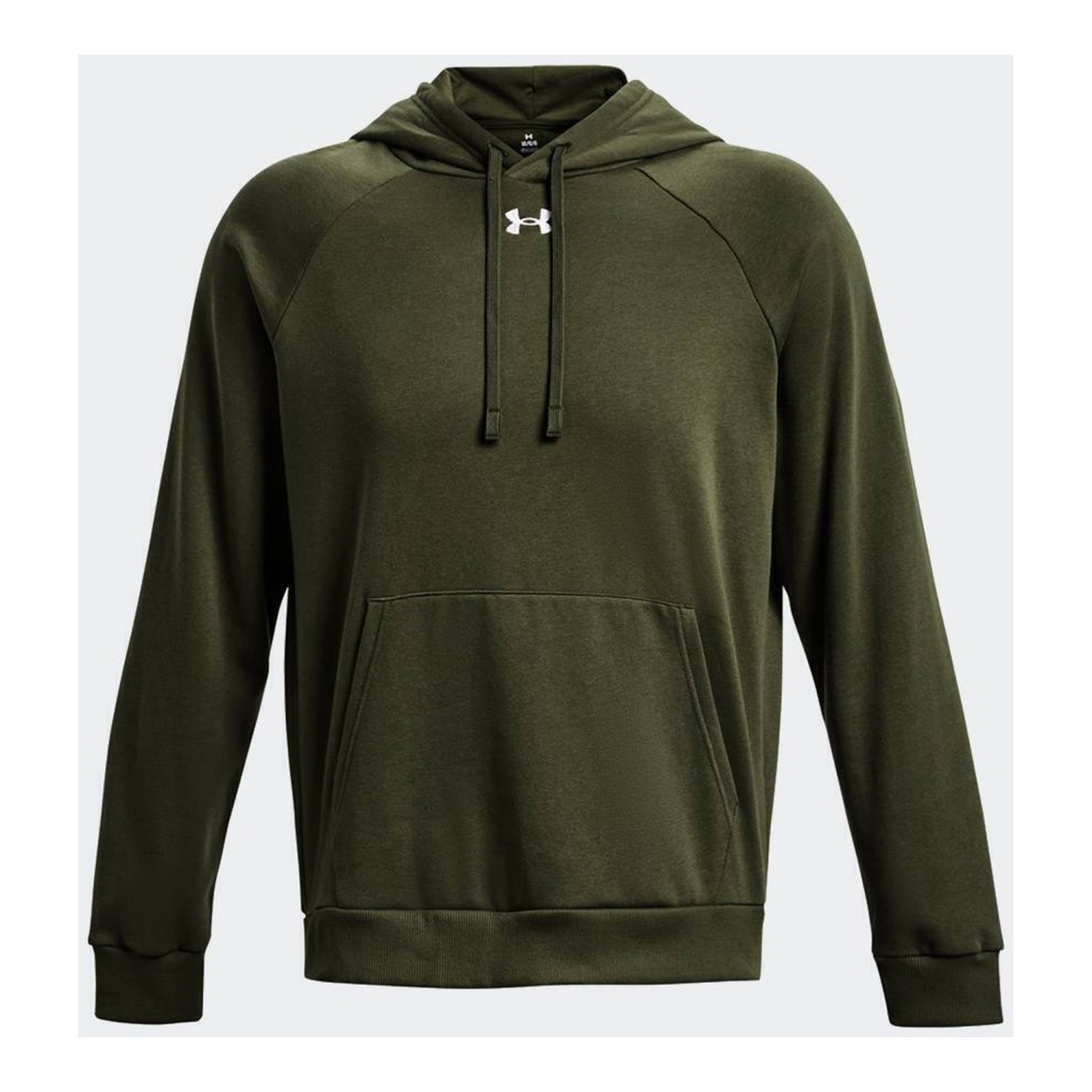 Under Armour Rival Φούτερ με Κουκούλα Grey 1379757-025