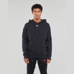 Under Armour Rival Φούτερ με Κουκούλα Grey 1379757-025