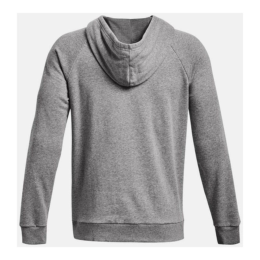 Under Armour Rival Φούτερ με Κουκούλα Grey 1379757-025