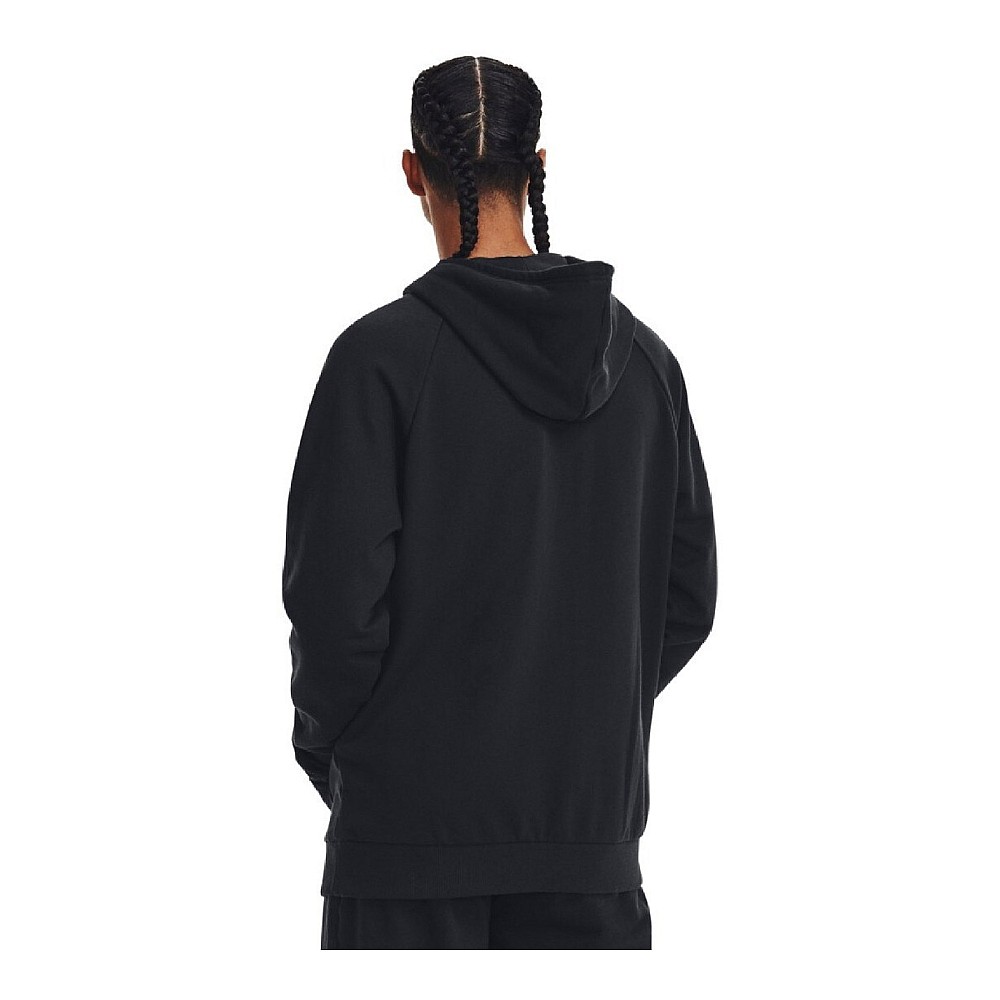 Under Armour RIVAL Φούτερ με Κουκούλα Μαύρο 1379758-001