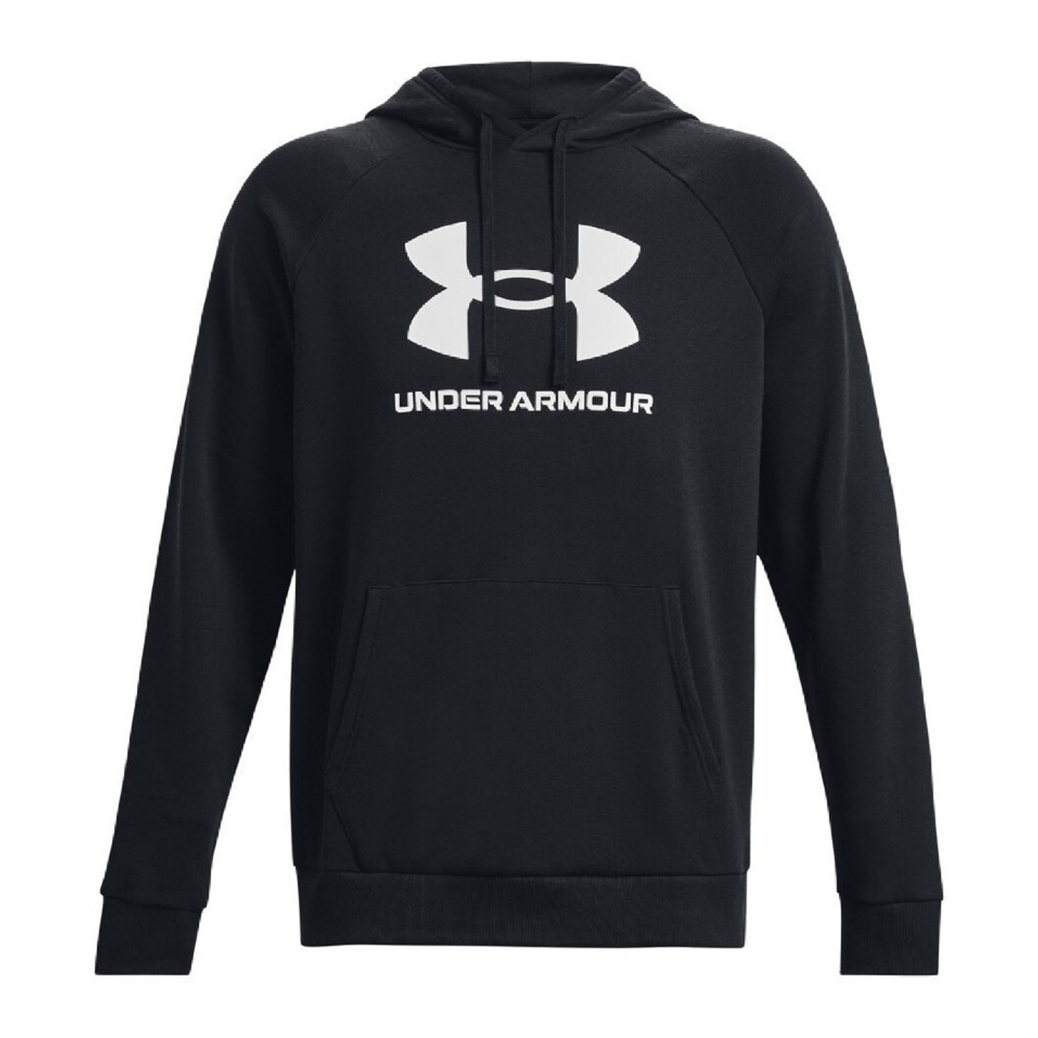 Under Armour RIVAL Φούτερ με Κουκούλα Μαύρο 1379758-001