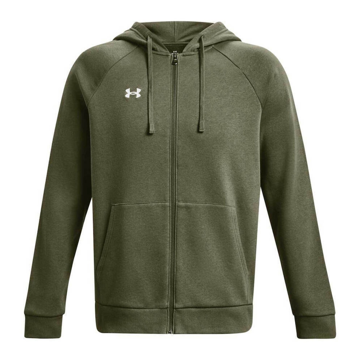 Under Armour Rival Logo Hd Φούτερ με Κουκούλα Λαδί 1379767-390