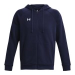 Under Armour Rival Fleece FZ Hooded Jacket 'Navy Blue' 1379767-410