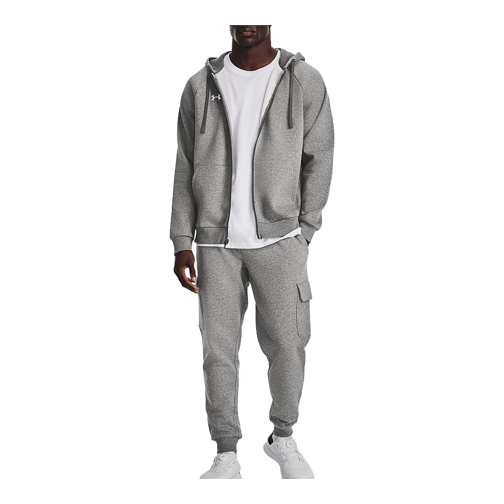 Under Armour Rival Logo Hd Φούτερ με Κουκούλα Λαδί 1379767-390