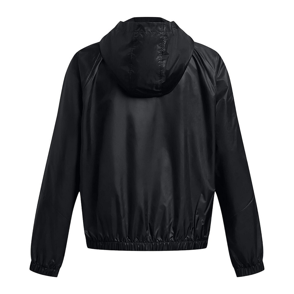 Under Armour Γυναικείο Μπουφάν Running Αντιανεμικό Black/white 1382698-001