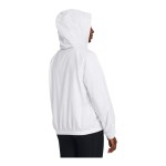 Under Armour Γυναικείο Μπουφάν Running Αντιανεμικό Λευκό 1382698-100