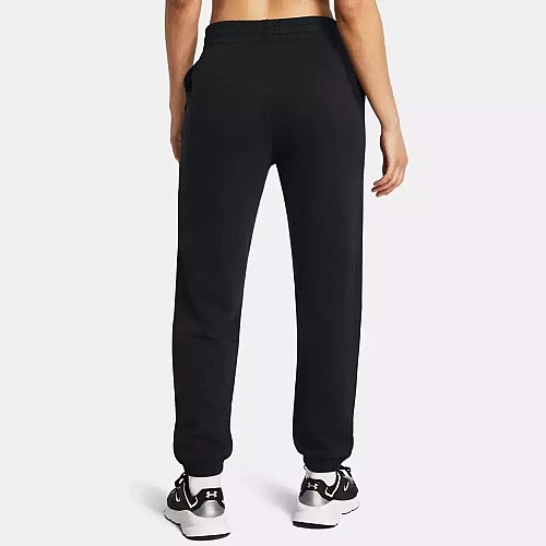Under Armour Rival Terry Παντελόνι Φόρμας με Λάστιχο Μαύρο 1382735-002