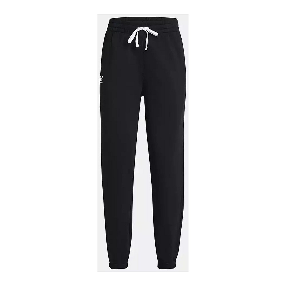 Under Armour Rival Terry Παντελόνι Φόρμας με Λάστιχο Μαύρο 1382735-002