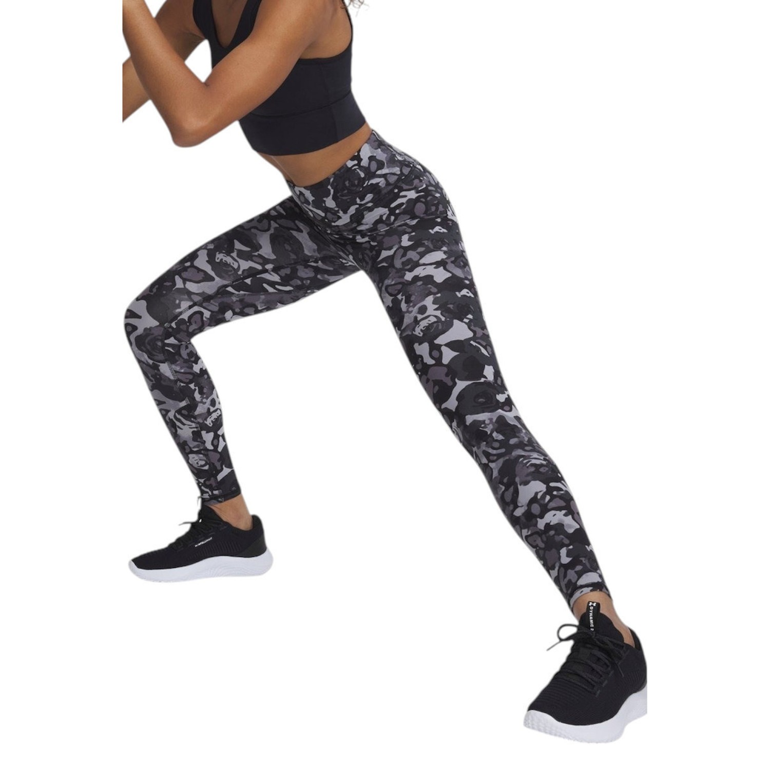 Under Armour Motion Training Γυναικείο Cropped Κολάν Πολύχρωμο 1383608-002