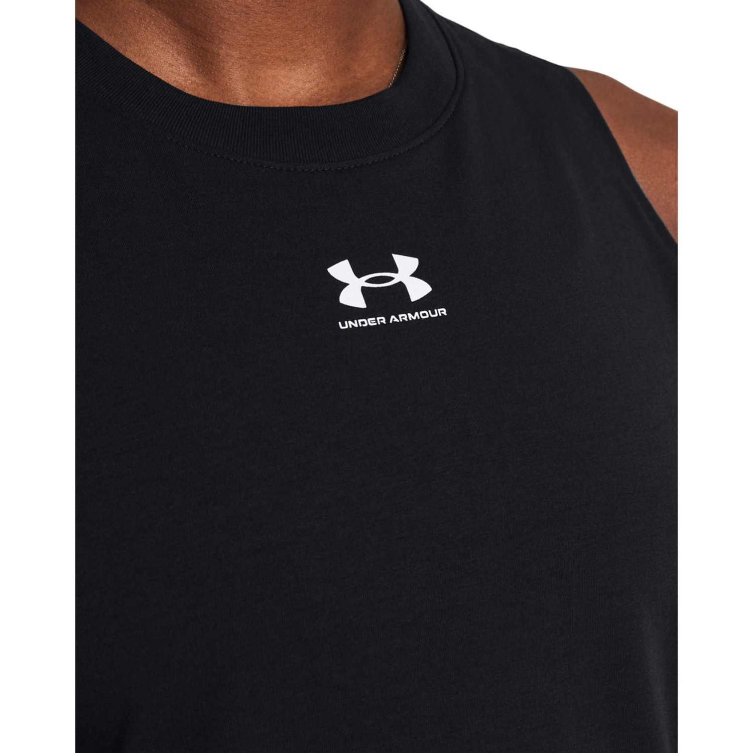 Under Armour Rival Γυναικεία Αθλητική Μπλούζα Αμάνικη Λευκή 1383659-100