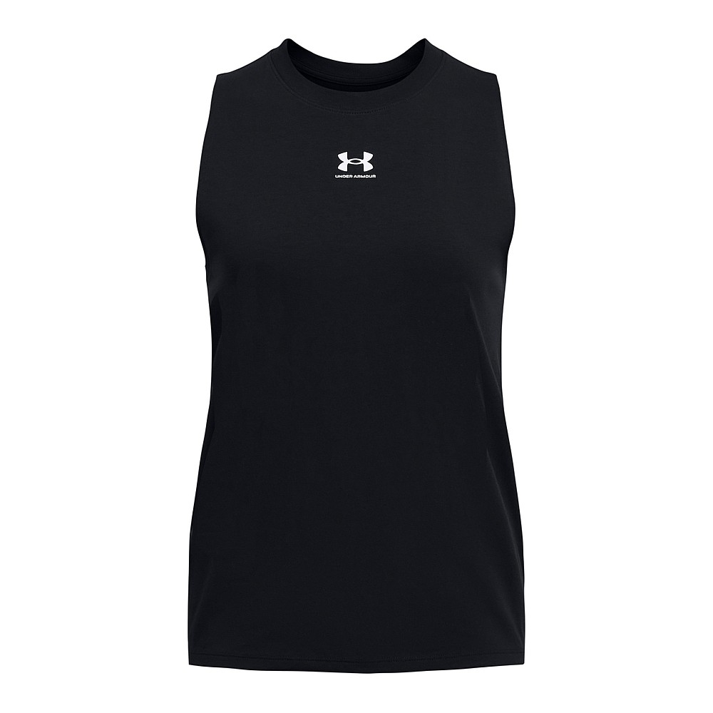 Under Armour Rival Γυναικεία Αθλητική Μπλούζα Αμάνικη Λευκή 1383659-100