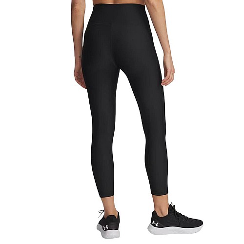Under Armour Panel Ankle Training Γυναικείο Cropped Κολάν Ψηλόμεσο Μαύρο 1386407-002