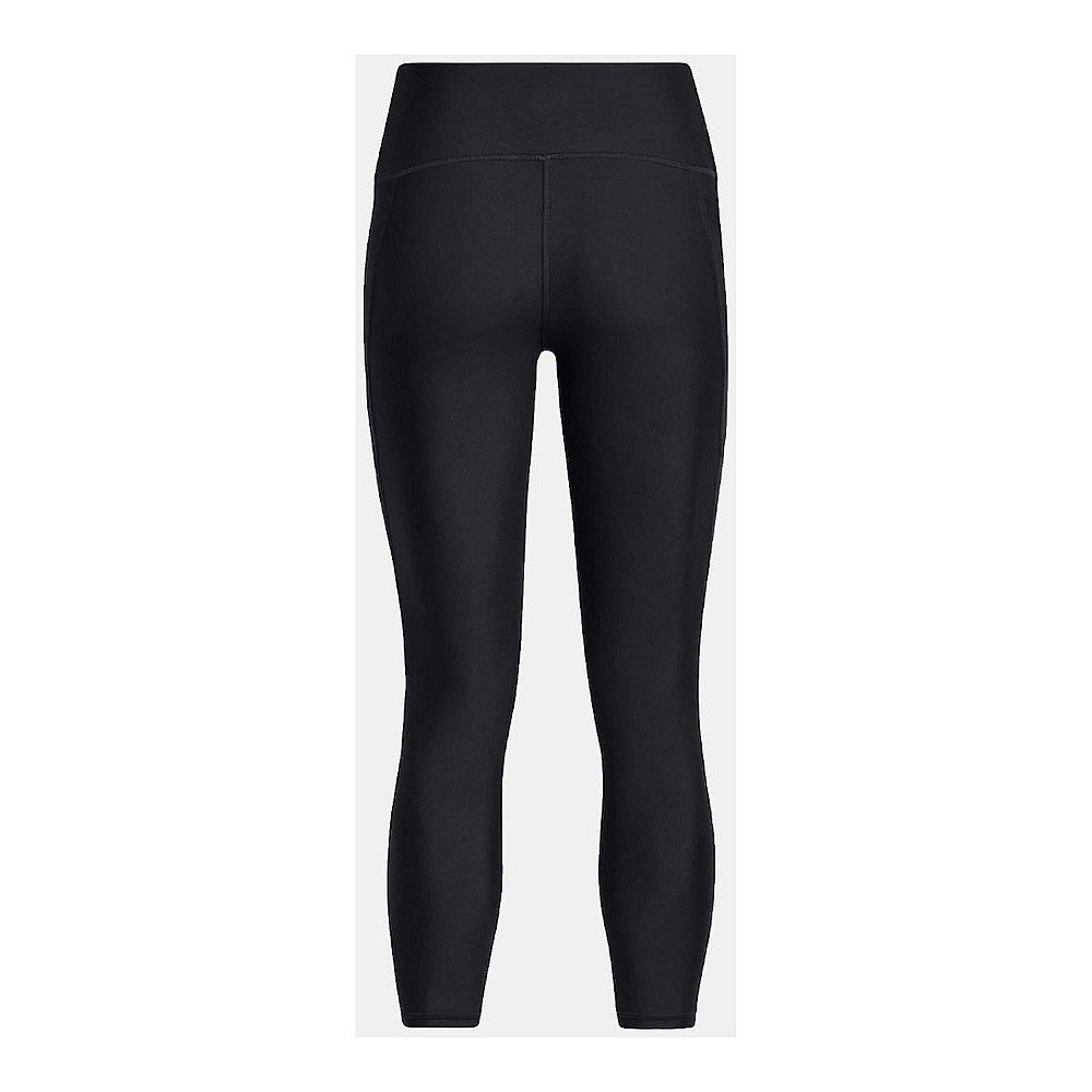 Under Armour Panel Ankle Training Γυναικείο Cropped Κολάν Ψηλόμεσο Μαύρο 1386407-002