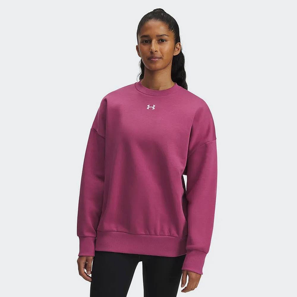 Under Armour Rival Γυναικείο Φούτερ Φούξια 1386463-659