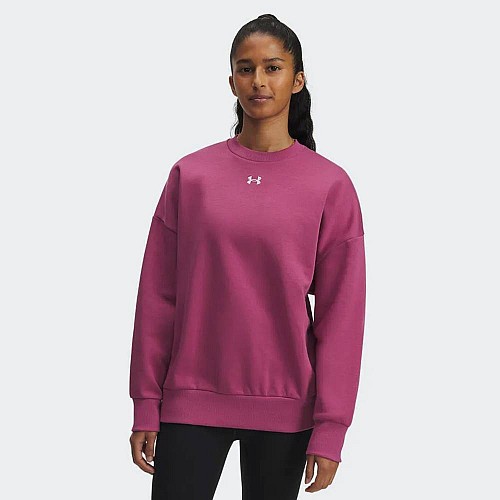 Under Armour Rival Γυναικείο Φούτερ Φούξια 1386463-659
