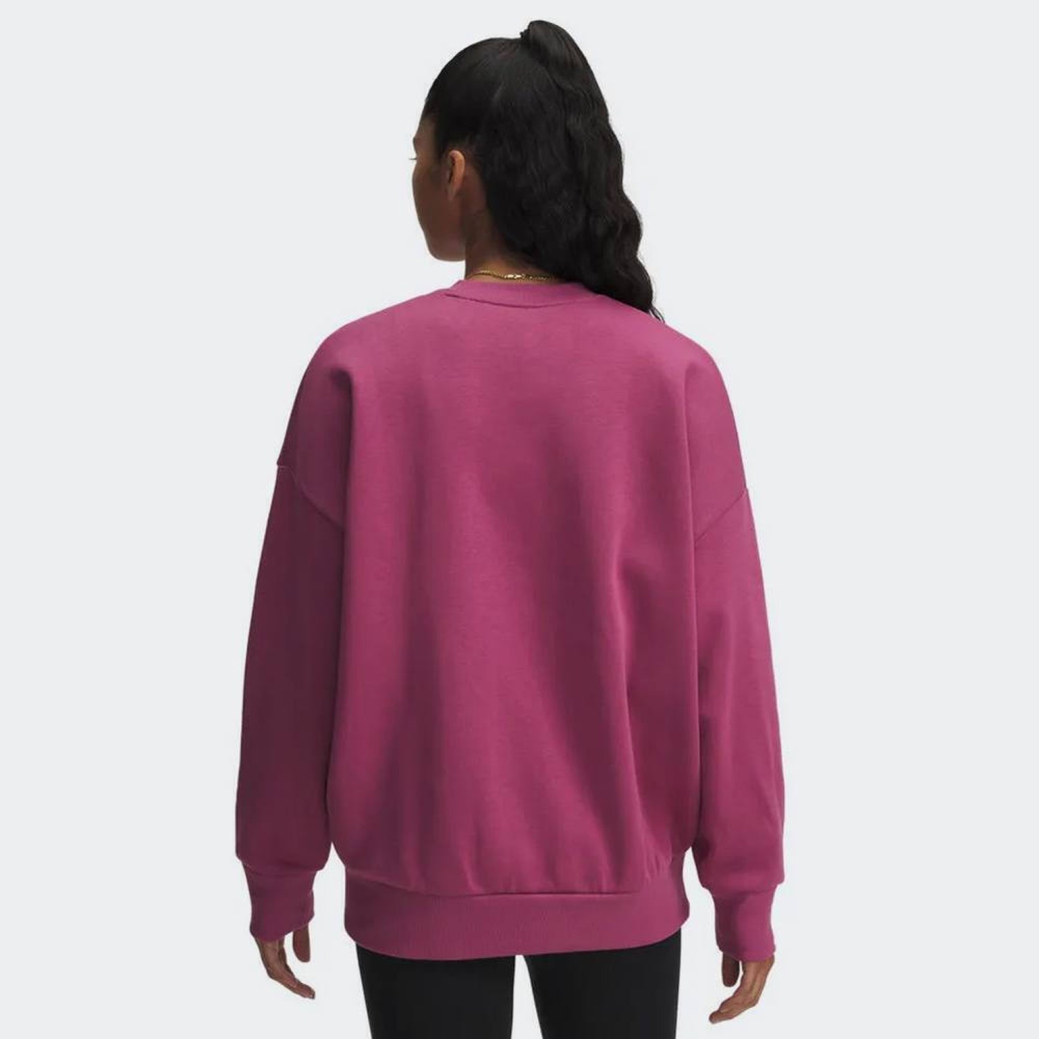 Under Armour Rival Γυναικείο Φούτερ Φούξια 1386463-659