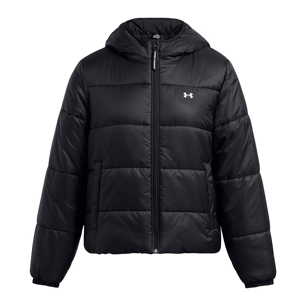 Under Armour Κοντό Γυναικείο Μπουφάν για Χειμώνα Μαύρο 1389183-001