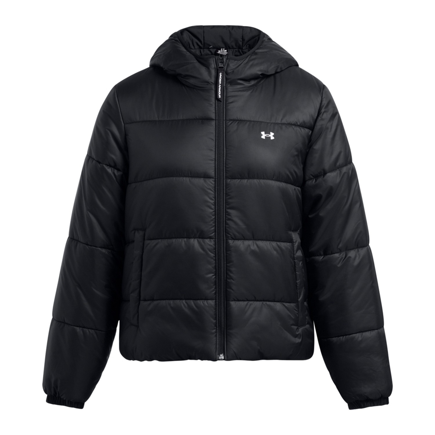 Under Armour Κοντό Γυναικείο Μπουφάν για Χειμώνα Μαύρο 1389183-001
