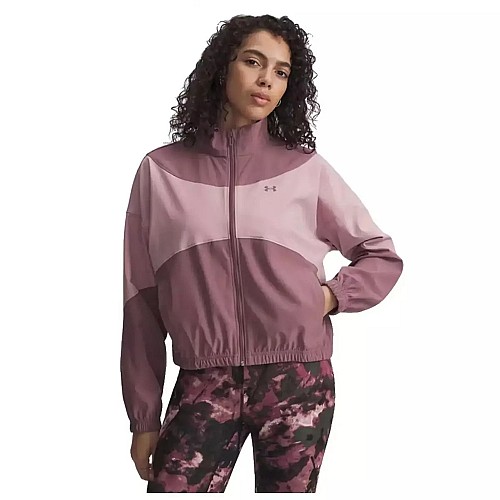 Under Armour Woven Γυναικείο Μπουφάν για Χειμώνα Dusty Rose 1389631-651